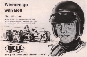 Dan Gurney - Bell Helments