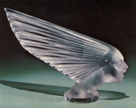 Victorie by Lalique hood ornament