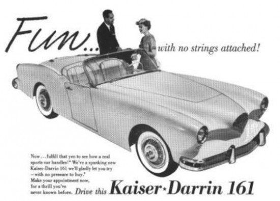 Kaiser Darrin advertisement