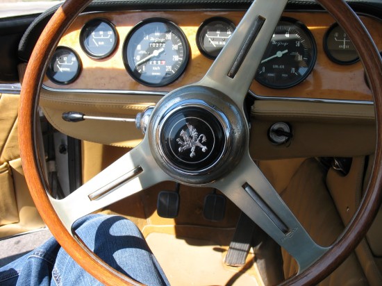 Iso Grifo steering wheel