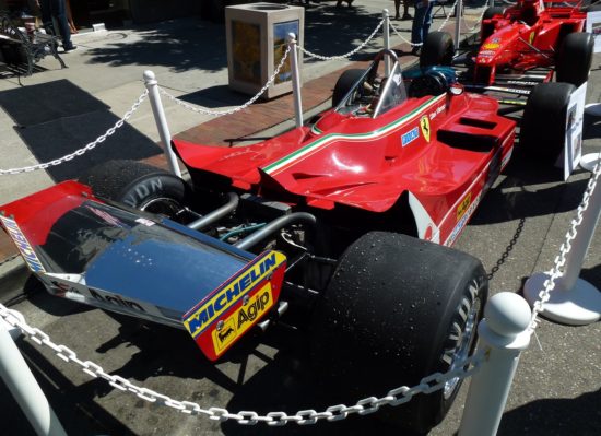 Ferrari F1 Car Once Driven by Gilles Villeneuve