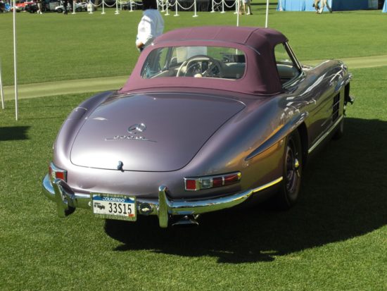 The 300 SL Roadster Was An Unusual Color