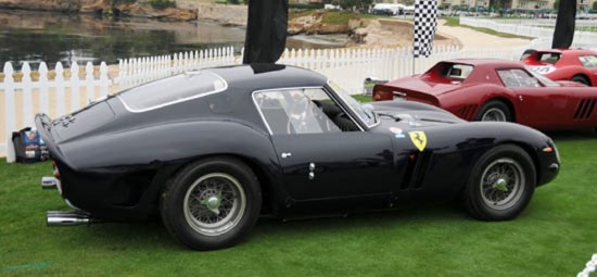 Ferrari 250 GTO 4219 at Pebble Beach August 2011; now owned by Brandon Wang