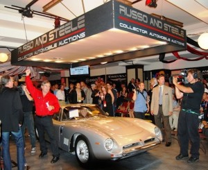 Bizzarrini at auction in Monterey, classic car auction