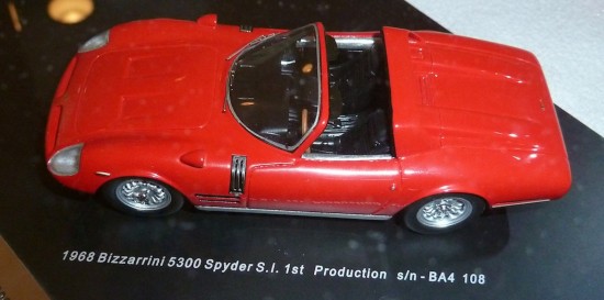 Bizzarrini Spyder Model Set