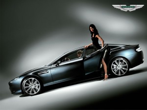 Aston Martin Rapide - a beautiful car
