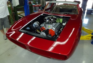 Iso Grifo during restoration