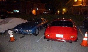 Iso Grifo in the parking lot
