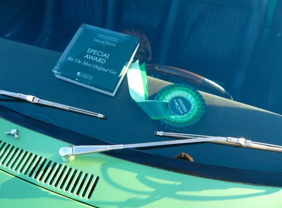 Mangusta wins Special Award  "The Most Original Car at Salon Prive"