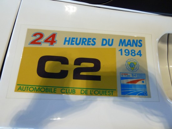 Mazda Lola race car Le Mans sticker