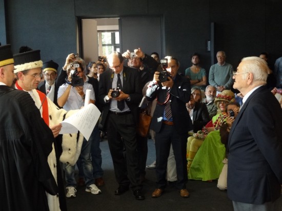 Giotto Bizzarrini receives honorary degree