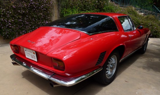 Iso Grifo rear angle view