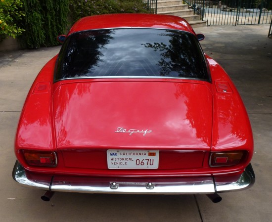 Iso Grifo rear view