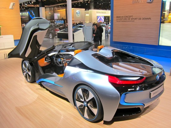 BMW i8 Electric Concept at the Paris Motor Show