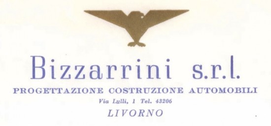 Bizzarrini Letter Head Logo