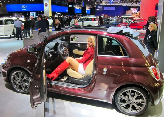 Fiat 500 Concept at the Paris Motor Show