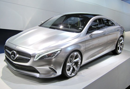 Mercedes Benz Concept Style Coupe at the Paris Motor Show