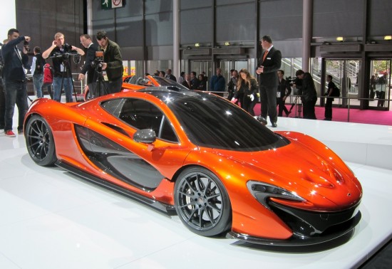 McLaren P1 at the Paris Motor Show