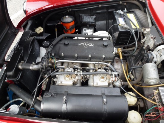 ASA 1000 GT Spider engine