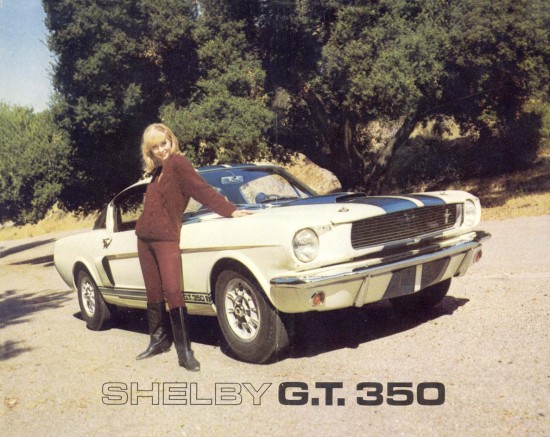 1966 Shelby GT350 brochure