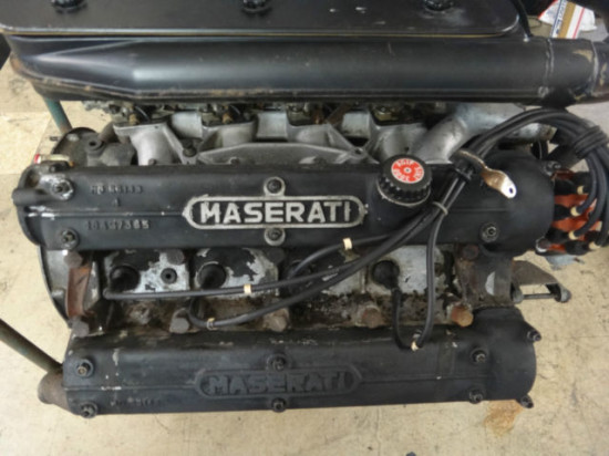Maserati Bora engine