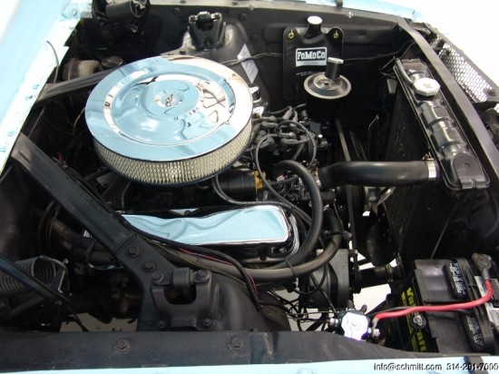1965 Ford Mustang engine