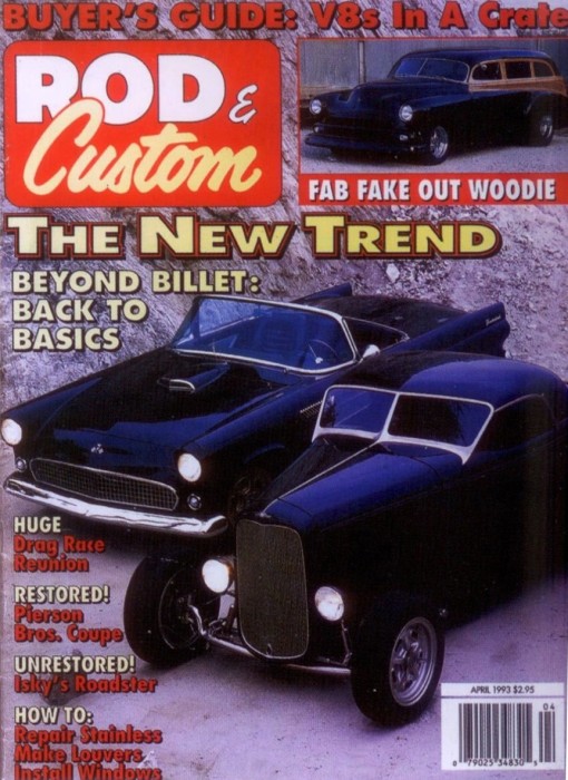 Rod & Custom Cover April 1993