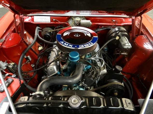 1969 AMC AMX Coupe engine