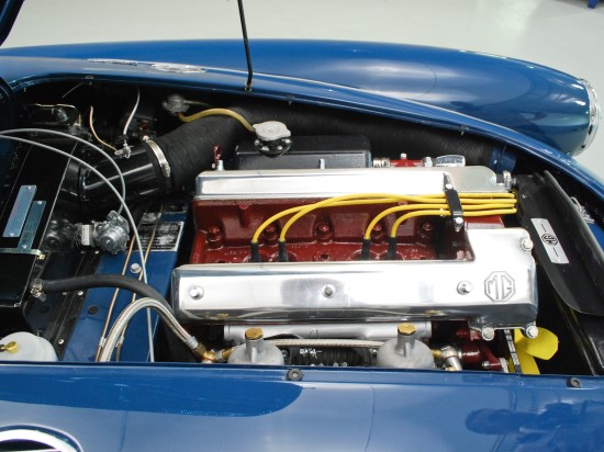 1960 MG A Twin Cam engine
