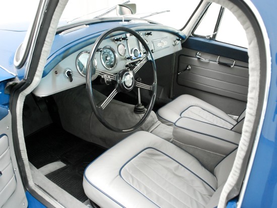 1960 MG A Twin Cam interior