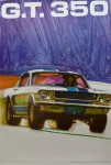 1965 Shelby Mustang GT350 poster