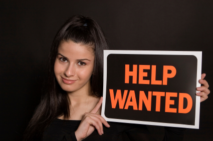 Woman_With_Help_Wanted_Sign