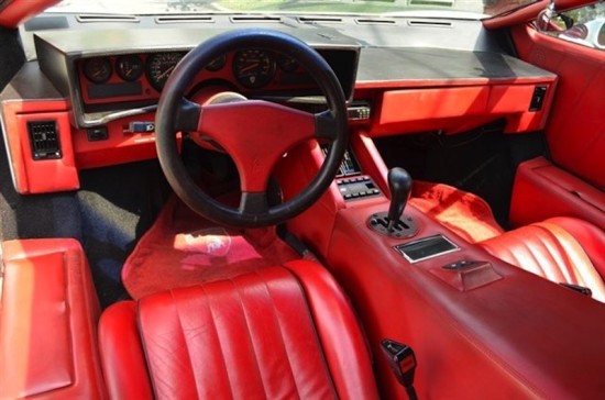Lamborghini Countach interior