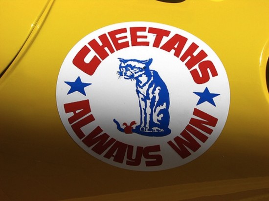 Cheetah race car logo