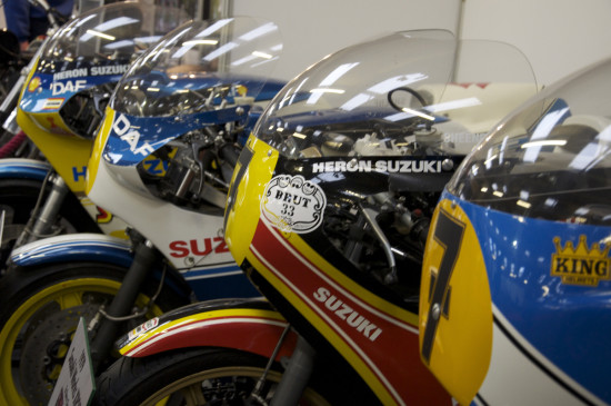 Barry Sheen Motorcycles at Race Retro