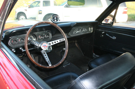 1966 Shelby GT350 interior