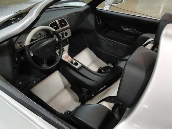 Mercedes CLK GTR Roadster interior