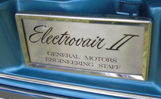 GM Electrovair II Electric Car