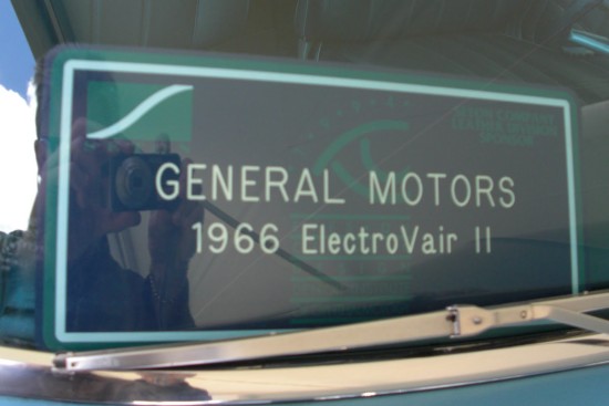 GM Electrovair II Electric Car