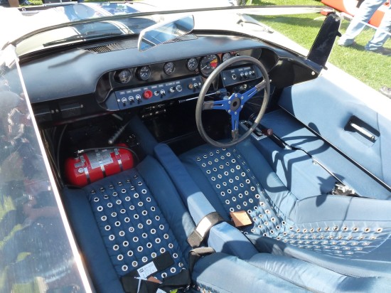Ford GT40 Roadster interior