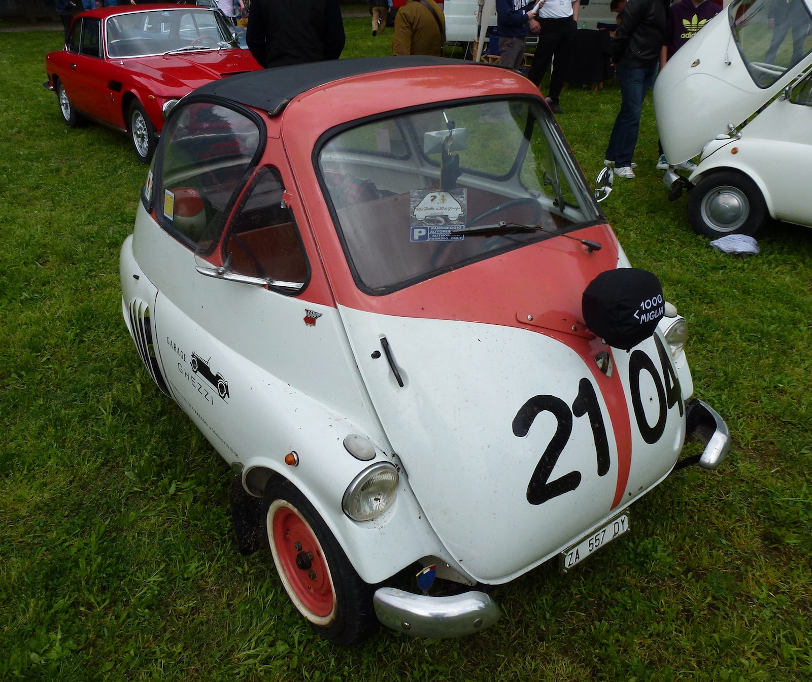 This Iso Isetta Raced In The Mille Miglia in 1954