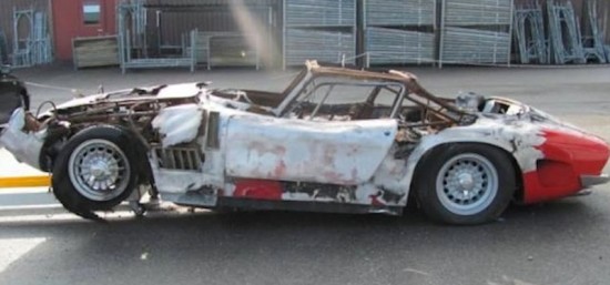 Bizzarrini GT 5300 Burned and Left To Rust Away