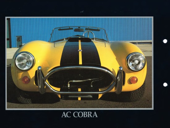 AC Cobra Brochure 
