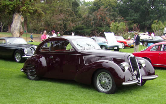 Best of Show winner, the 1938 Alfa 2300 B