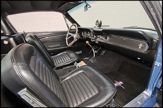 1966-Shelby-GT350 interior