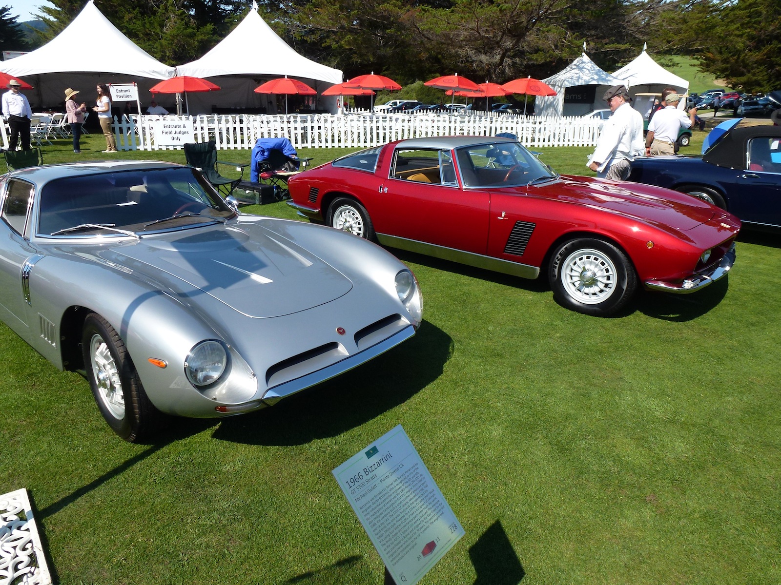 Iso Grifo No. 009 And Bizzarrini GT 5300 No. 0256 Together - Side By Side