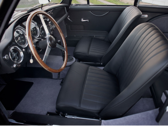 1958 Aston Martin DB2/4 Mk III interior