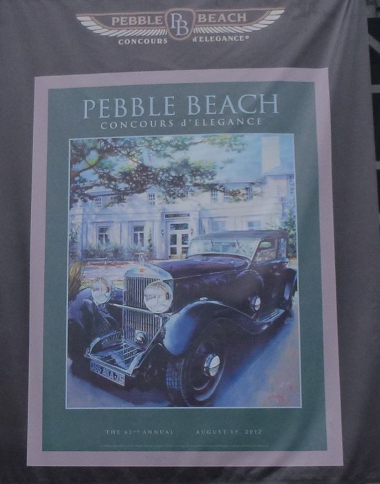 Pebble Beach poster