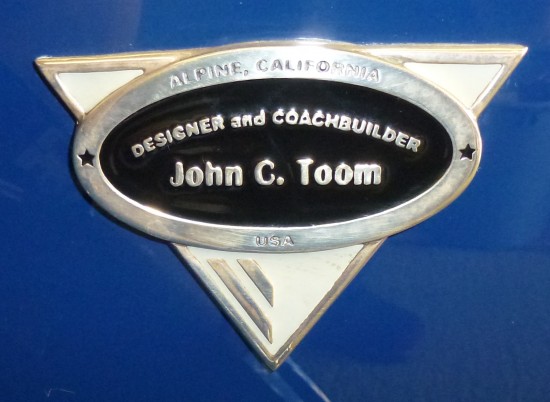 Jaguar Aerodyne John Toom Badge
