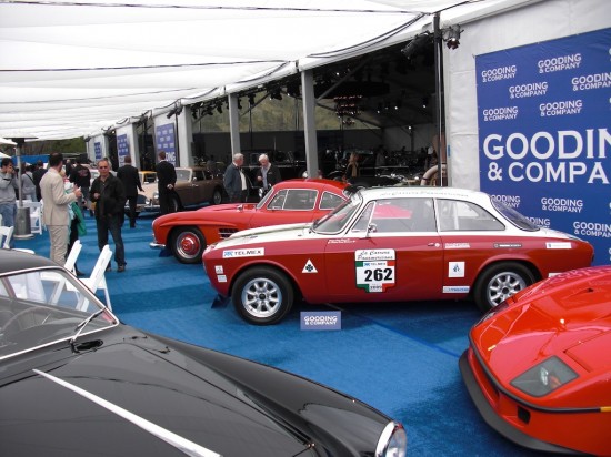 Classic car auction in Monterey
